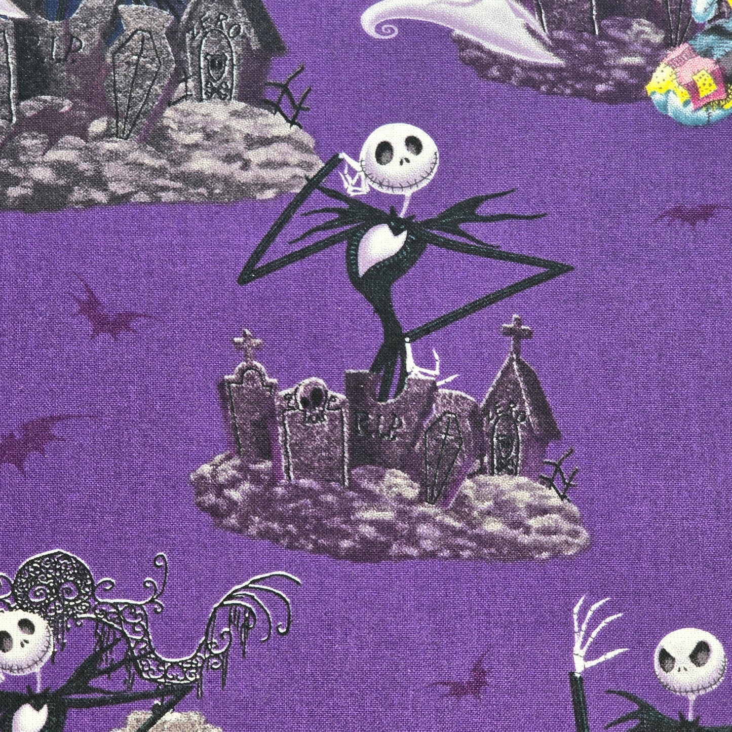 Jack & Sally Notebook Composition Book Cover, Nightmare Before Christmas Journal
