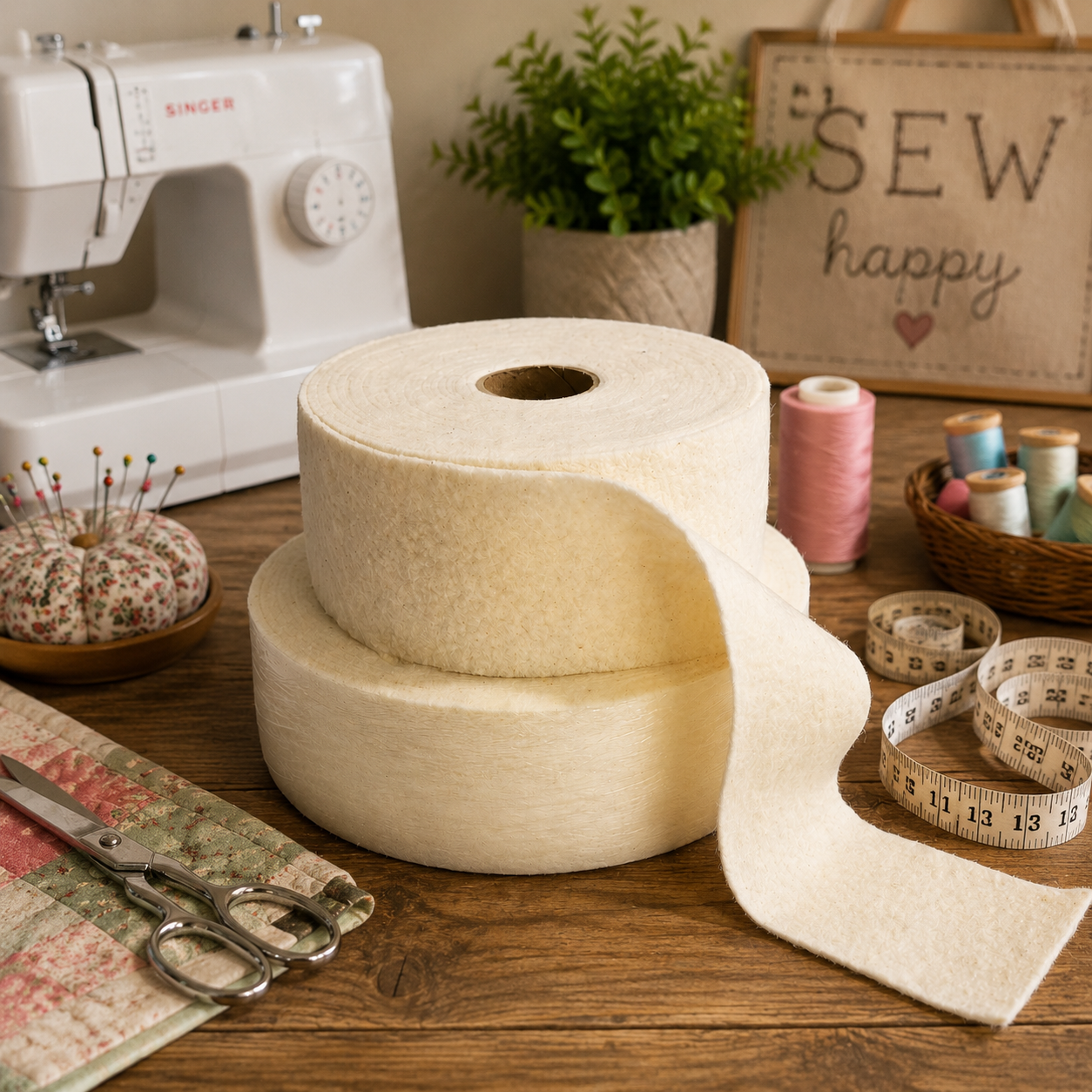 Batting Jelly Roll Strip 2.5 in x 50 yd - 2 Pack of 25 YDS by Pelon