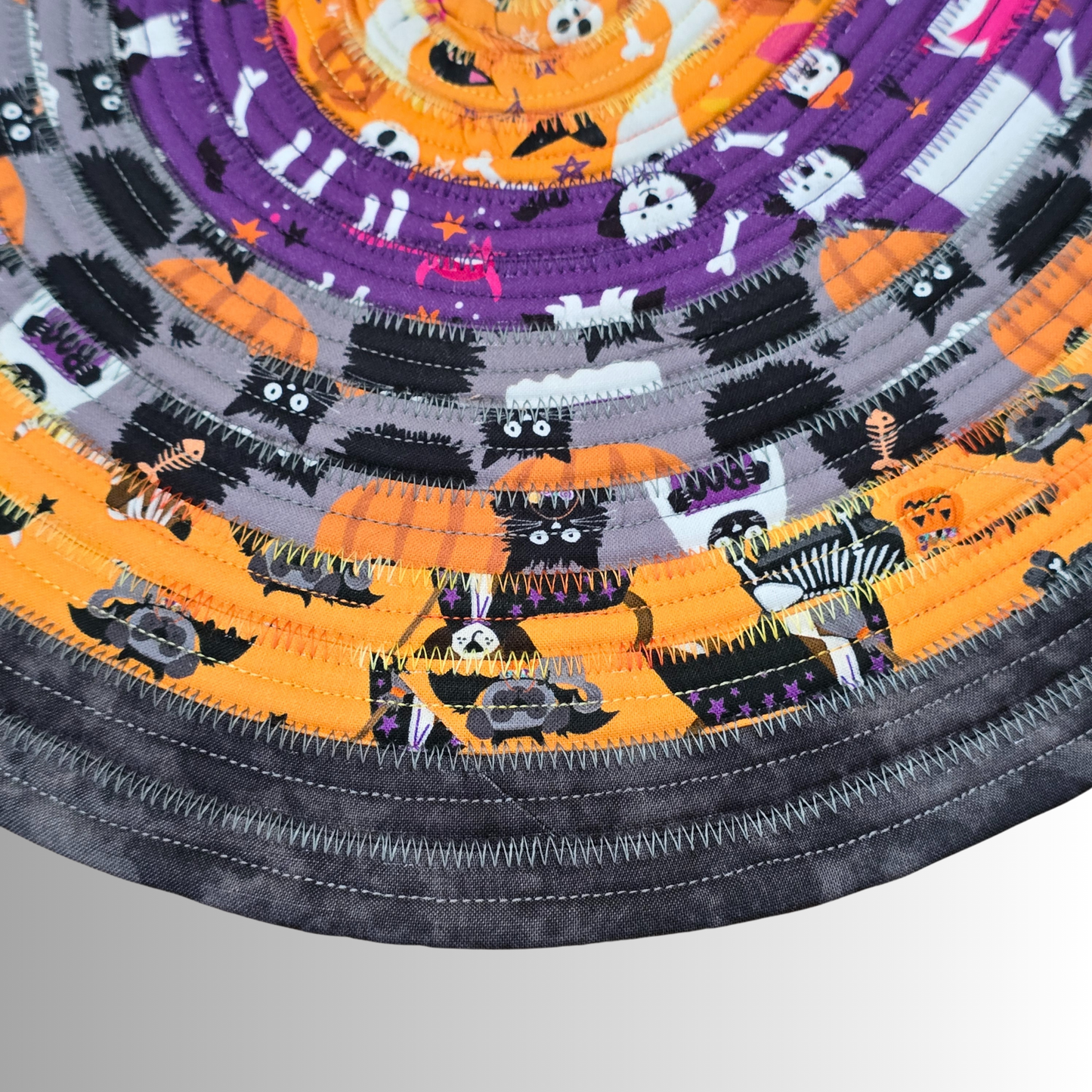 Halloween Party Pet Feeding Mat Jelly Roll Pet Bowl Rug