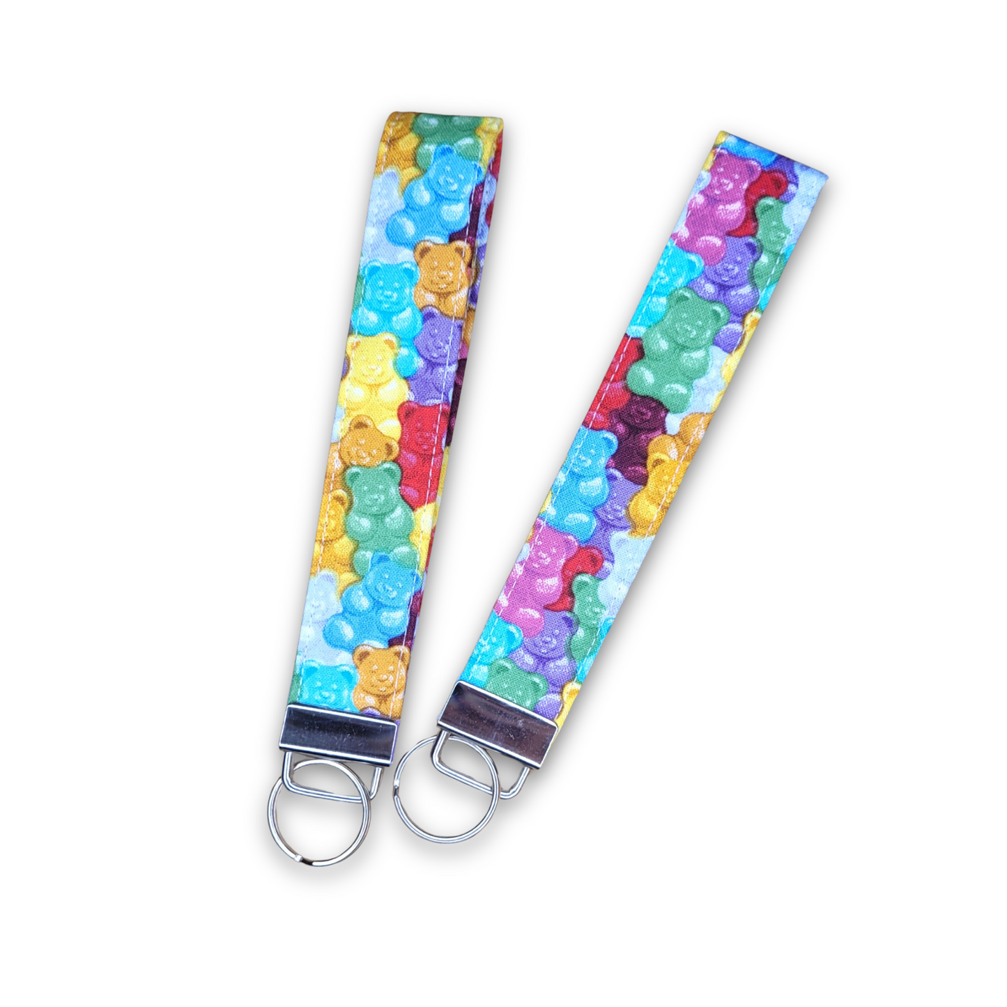 Gummy Candy Cute Keychain Fob Wristlet in Candy Bears