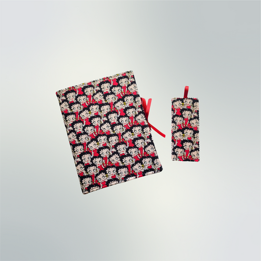 Betty Boop Notebook Composition Book Cover Retro Betty Face Cartoon Journal Diary