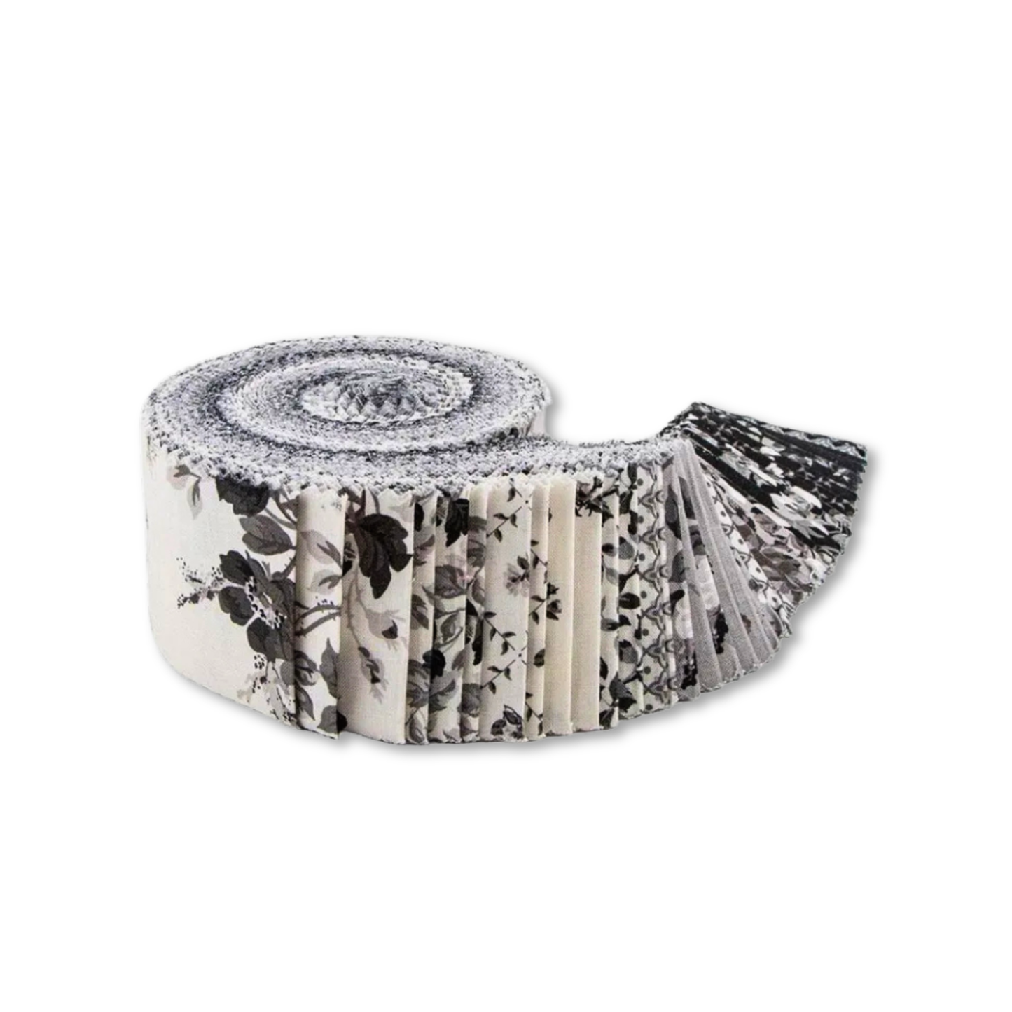 Ink & Ivory Fabric Jelly Roll by Riley Blake Designers  - Rolie Polie