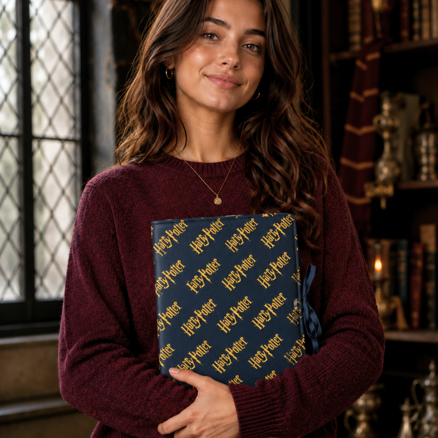Harry Potter Notebook Composition Book Cover Repeating