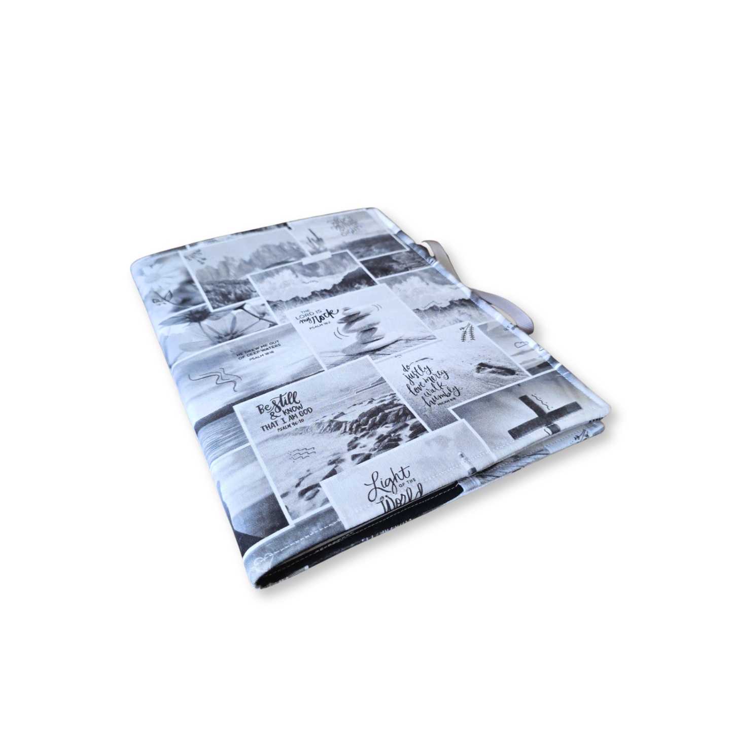 Faith Composition Notebook Cover in Bible Verse Print