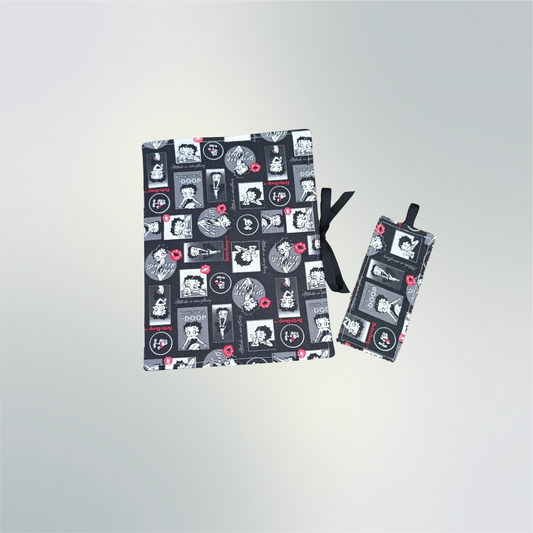 Betty Boop Notebook Composition Book Cover Retro Newsprint Cartoon Journal Diary