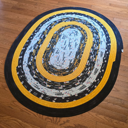 Jelly-Roll Rug Pattern, The Original Jelly Roll Pattern by R.J. Designs