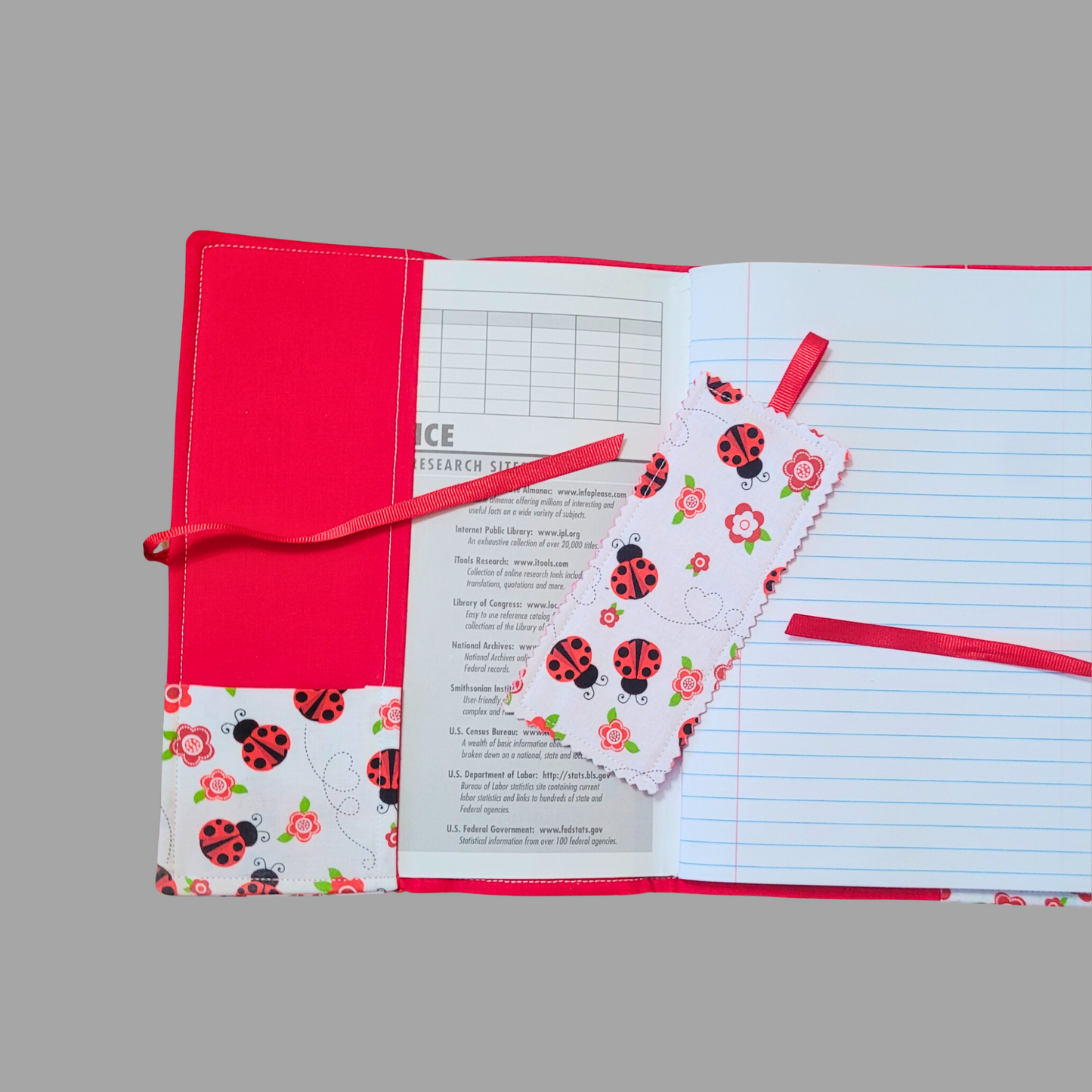 Lady Bug Composition Book Cover LadyBird School Office Journal Diary