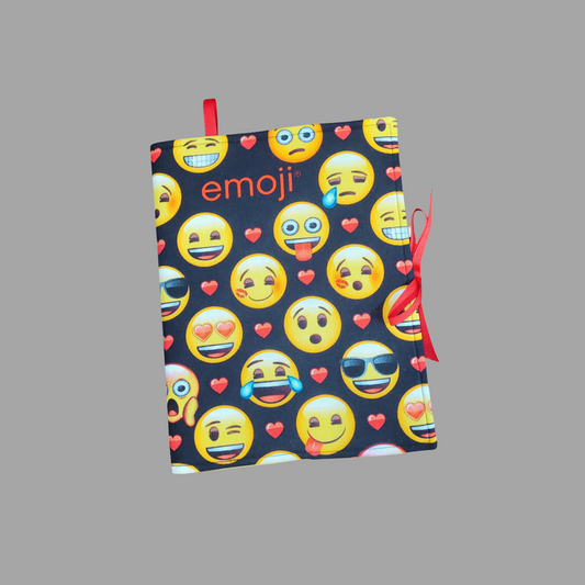 Emoji Notebook Composition Book Cover Smiley School Office Journal Diary
