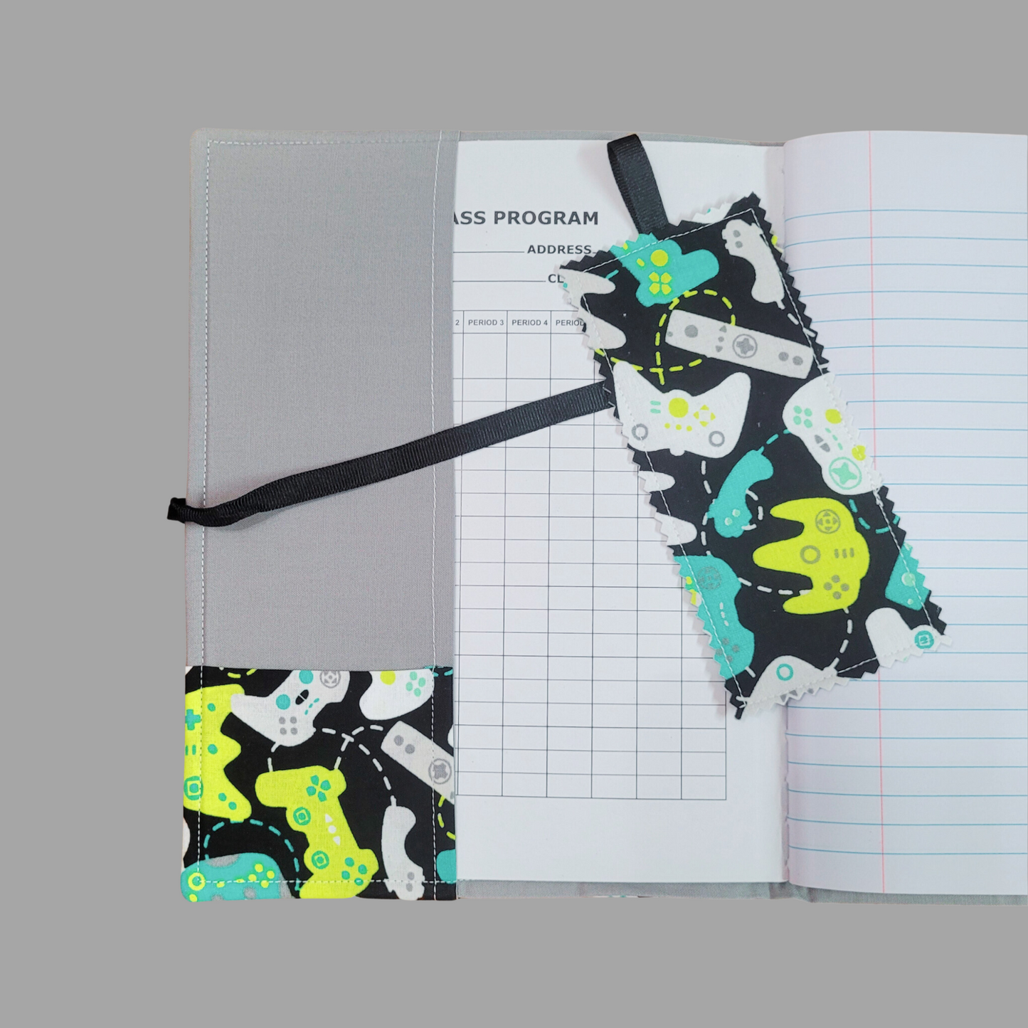 Game Controller Composition Book Cover Gamer School Office Journal Diary