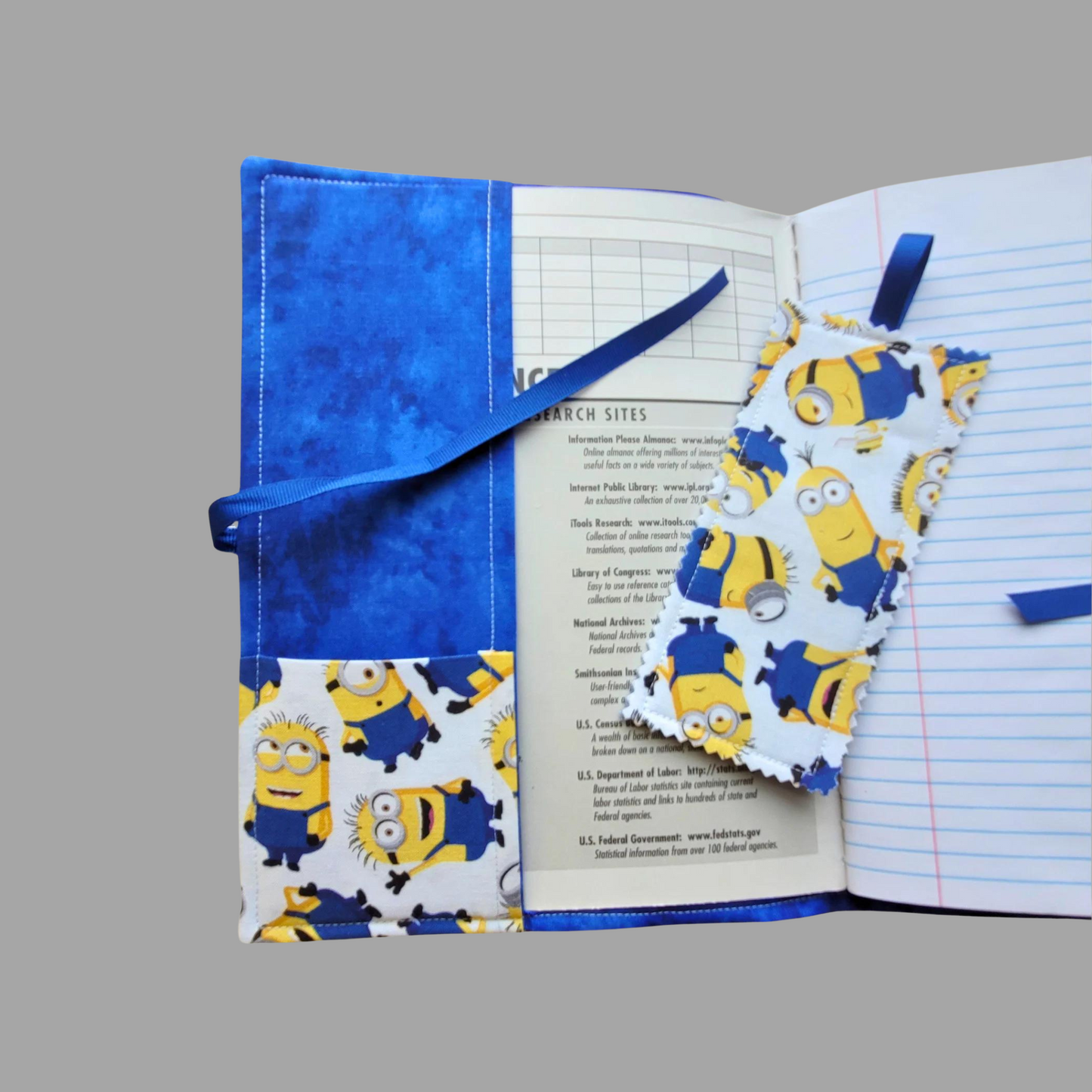 Minions Composition Book Cover Stuart Kevin Bob School Office Journal Diary