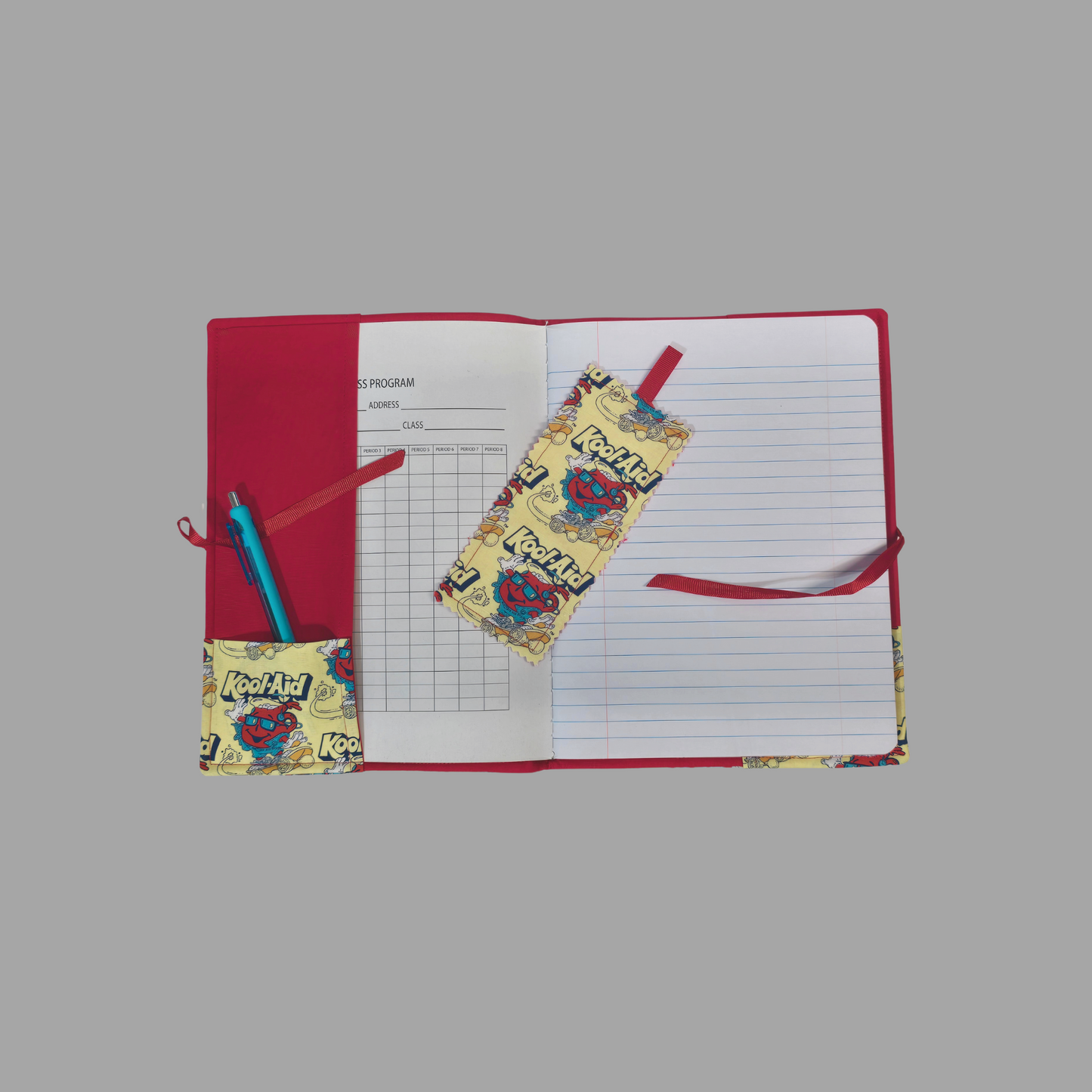 Kool-Aid Notebook Composition Book Cover Nostolgic Kool-Aid Man School Office Journal Diary