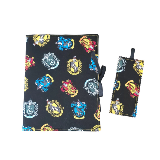 Harry Potter Composition Book Cover House Sigil Patches