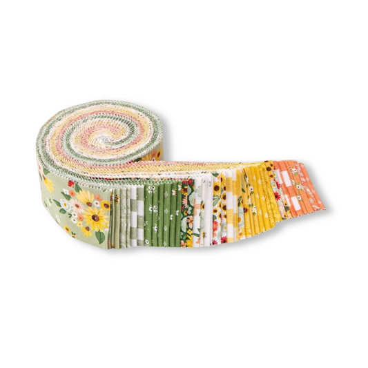 Homemade Fabric Jelly Roll for Riley Blake by Echo Park Paper Co