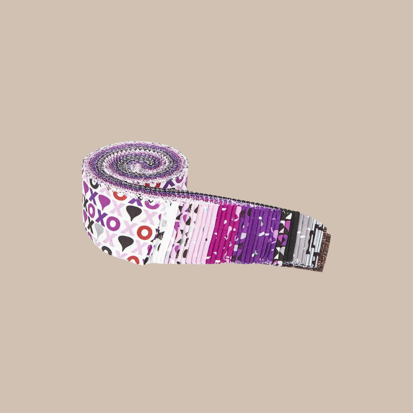 Celebrate with Hershey Valentine's Day for Riley Blake Rolie Polie Fabric Jelly Roll