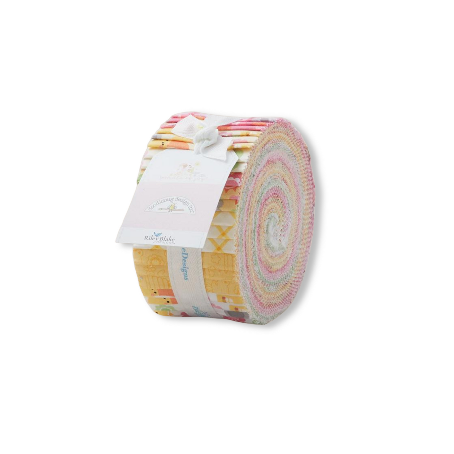 Bundle of Joy Fabric Jelly Roll for Riley Blake by Doodlebug Designs