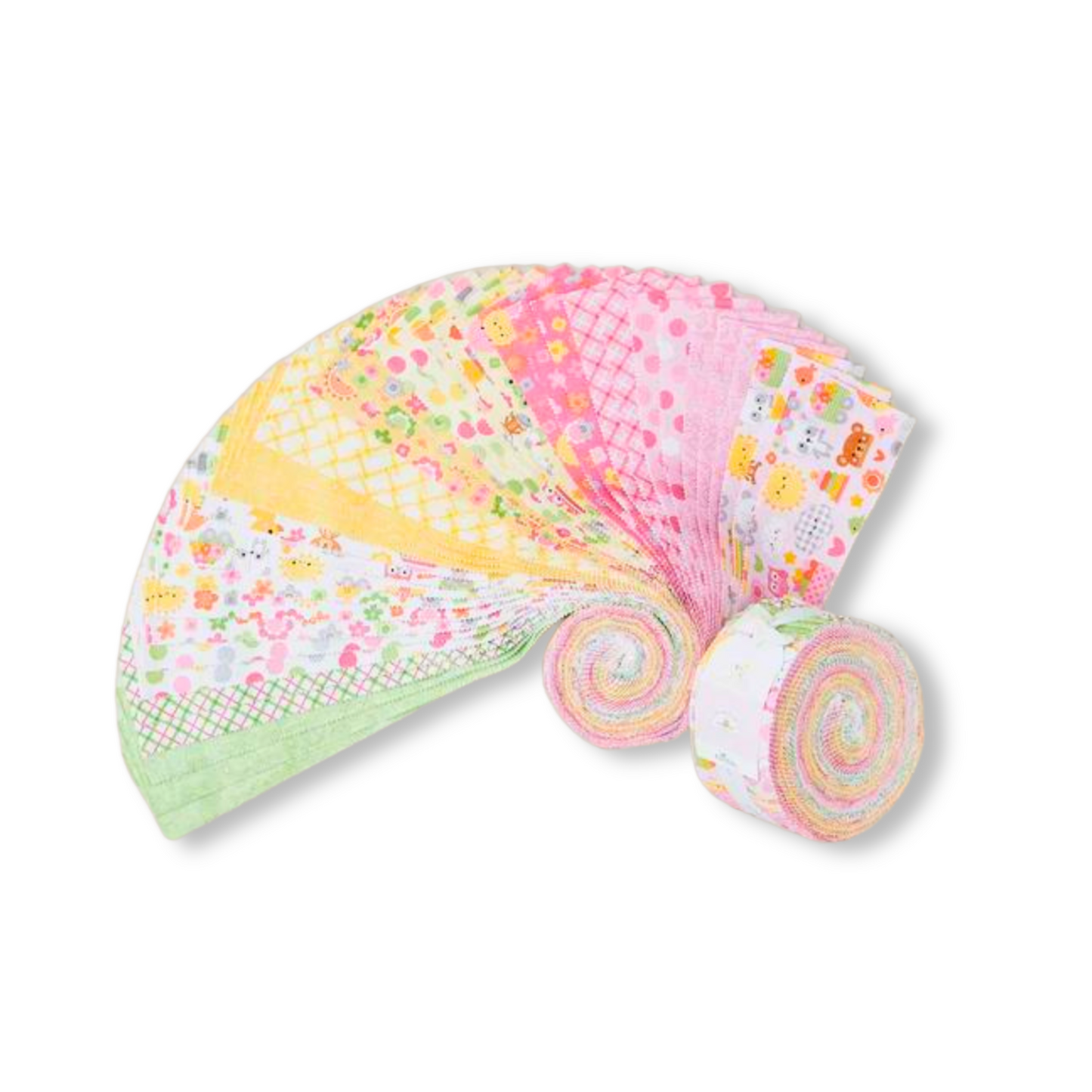Bundle of Joy Fabric Jelly Roll for Riley Blake by Doodlebug Designs