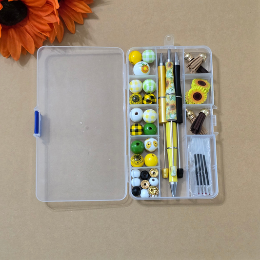 Sunflower Beadable 4 Piece Focal Pen Making Kit