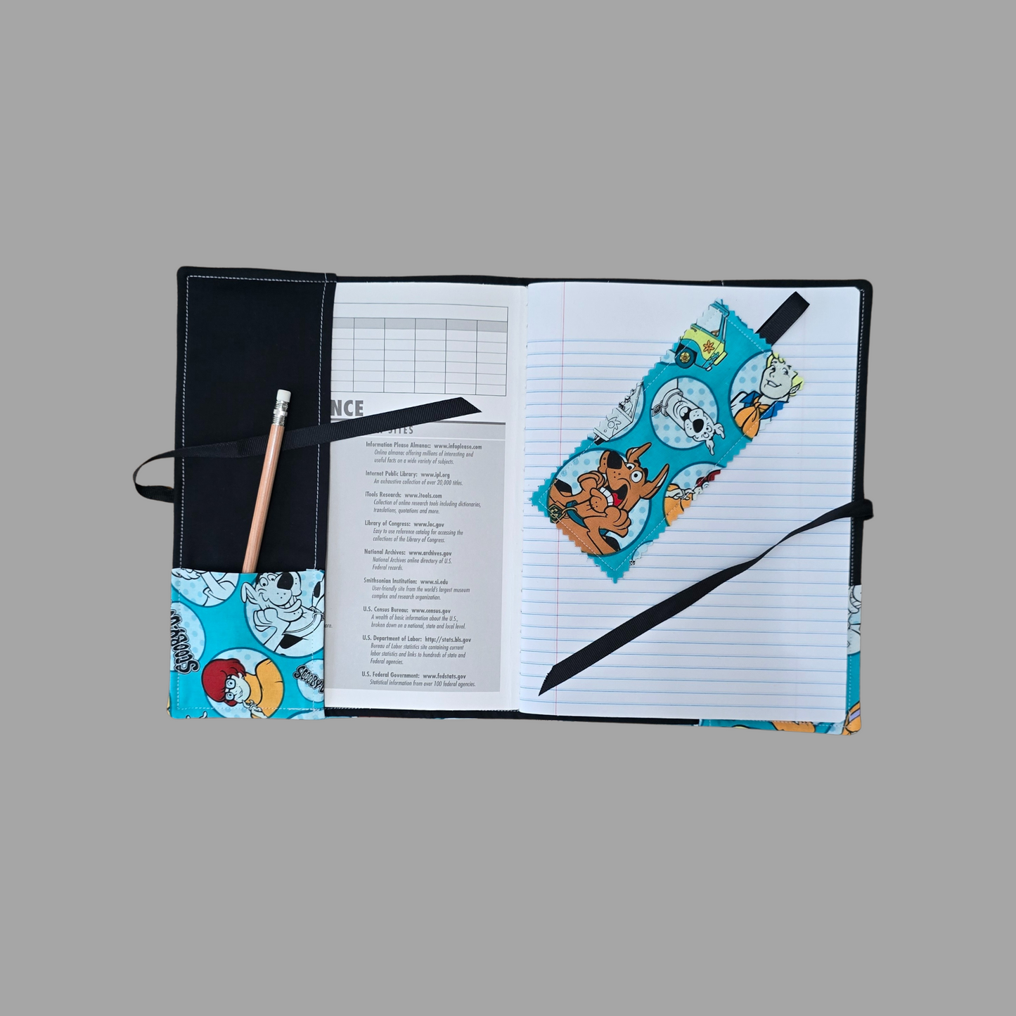 Scooby Doo & Gang Notebook Composition Book Cover, Classic Scooby School Office Journal Diary