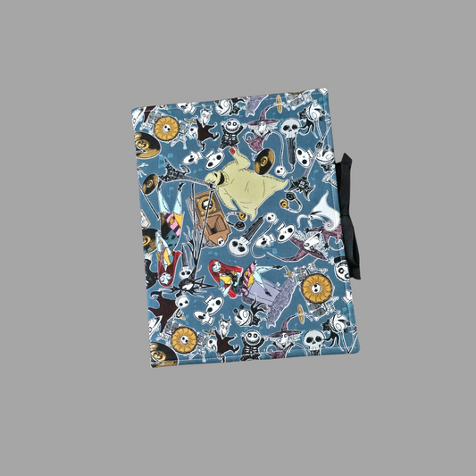 Nightmare Before Christmas Notebook Composition Book Cover, Lock Shock Oogie Journal